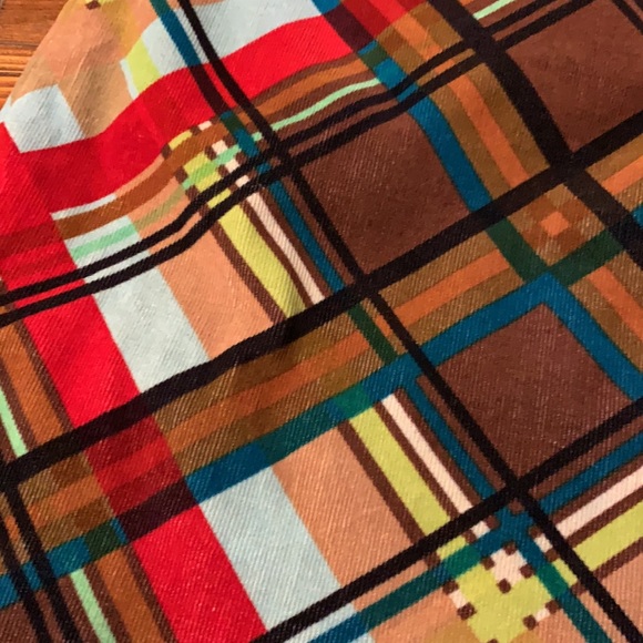 Etcetera plaid corduroy skirt 4 - Picture 2 of 5